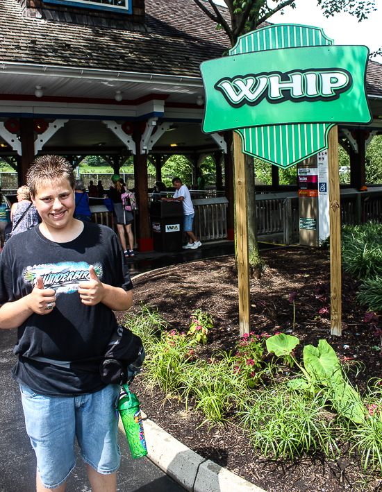 The Whip at Hersheypark, Hershey, Pennsylvania