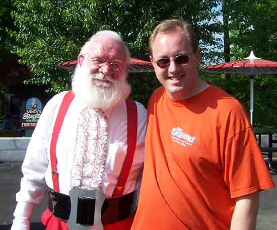 Paul Drabek & Santa @ Holiday World & Splashin' Safari