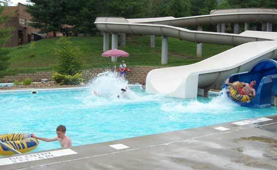 Bamboo Chute and Amazoom Splashing Down @ Splashin' Safari