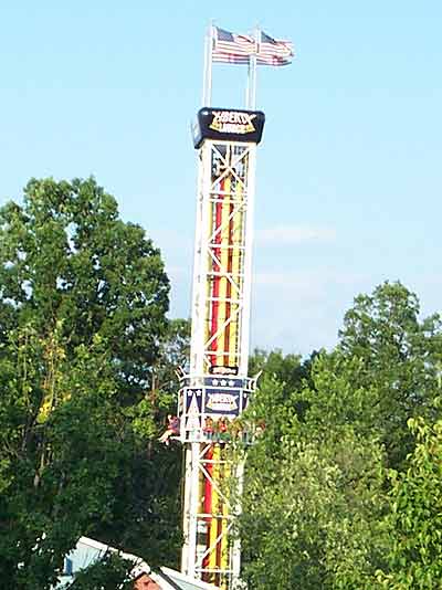 Want to have a blast, try Holiday World's Liberty Launch!