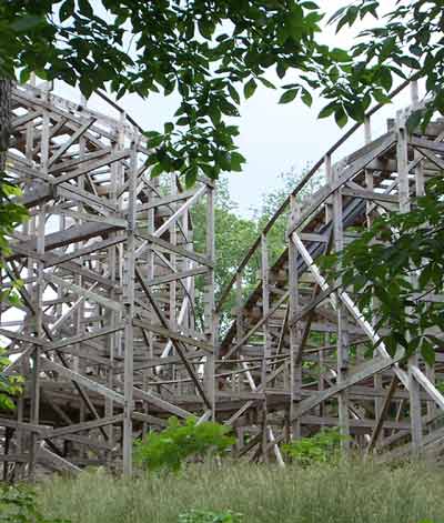 Legend Turns @ Holiday World's Stark Raven Mad 2003