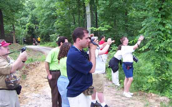 Photo Walkback @ Holiday World's Stark Raven Mad 2003