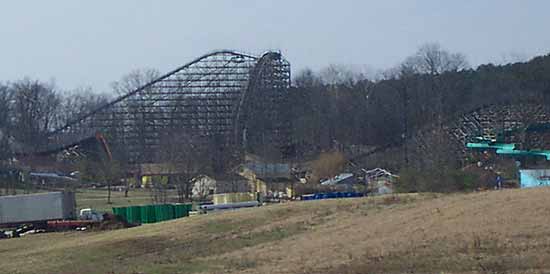 The Legend Rollercoaster At Holiday World, Santa Claus Indiana