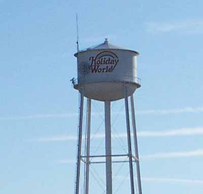 The Water Tower at Holiday World, Santa Claus Indiana