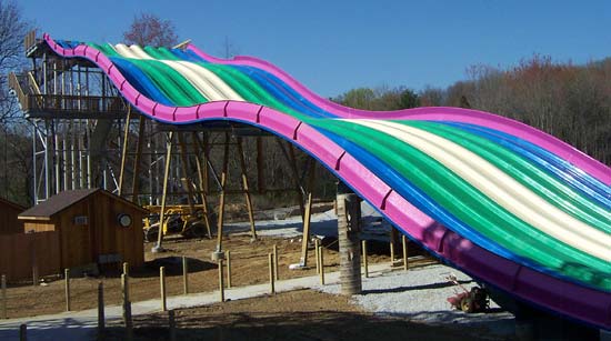 Jungle Racer at Holiday World & Splashin' Safari, Santa Claus Indiana