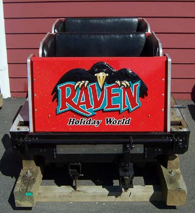 The Raven's Trains at Holiday World & Splashin' Safari, Santa Claus Indiana