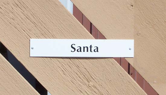 Santa Claus' Parking Spot at Holiday World, Santa Claus Indiana