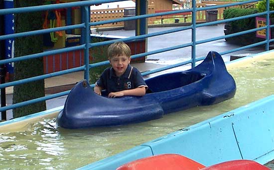 Bond on Indian River At Holiday World, Santa Claus Indiana