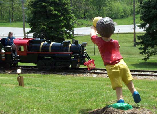 The Freedom Train At Holiday World, Santa Claus Indiana