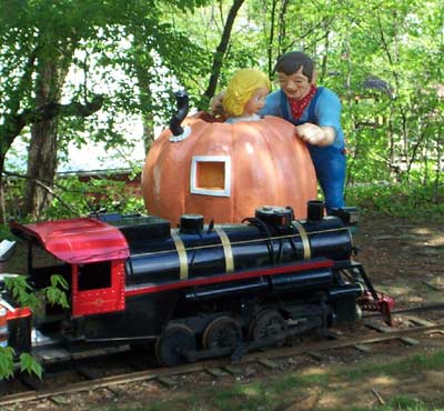 The Freedom Train At Holiday World, Santa Claus Indiana