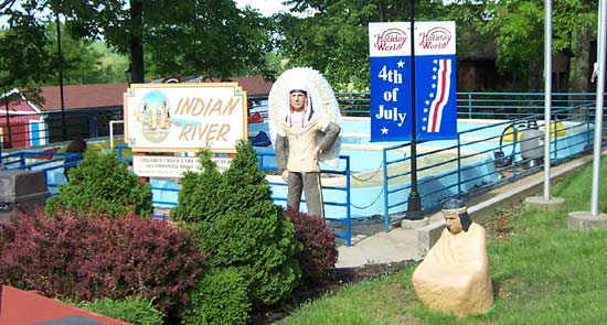 Indian River At Holiday World, Santa Claus Indiana