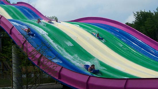 The New For 2004 Jungle Racer at Splashin' Safari, Santa Claus Indiana