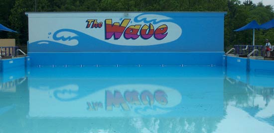 The Wave at Splashin' Safari, Santa Claus Indiana