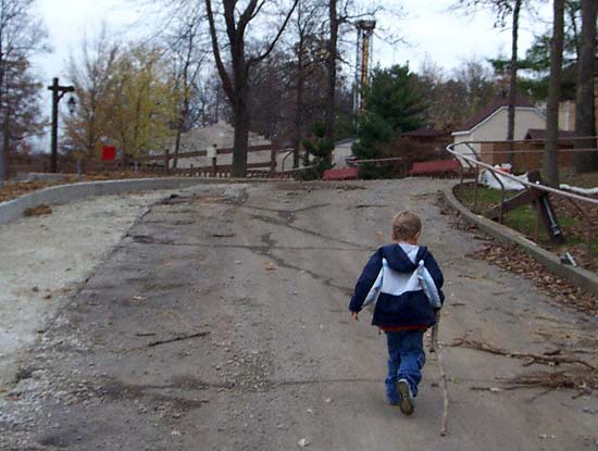Widening The Midway at Holiday World & Splashin' Safari, Santa Claus, Indiana