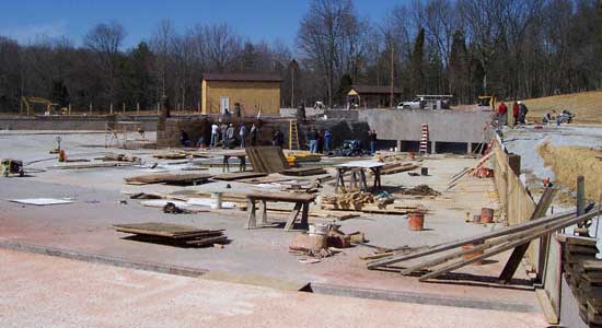 The Bahari Interactive Wave Pool at Holiday World & Splashin' Safari, Santa Claus, Indiana