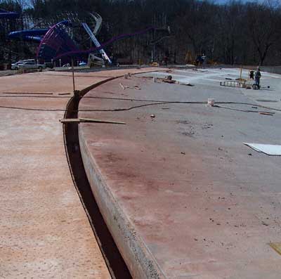 The Bahari Interactive Wave Pool at Holiday World & Splashin' Safari, Santa Claus, Indiana