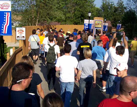 The Coasterbuzz Fall Affair at Holiday World, Santa Claus, Indiana