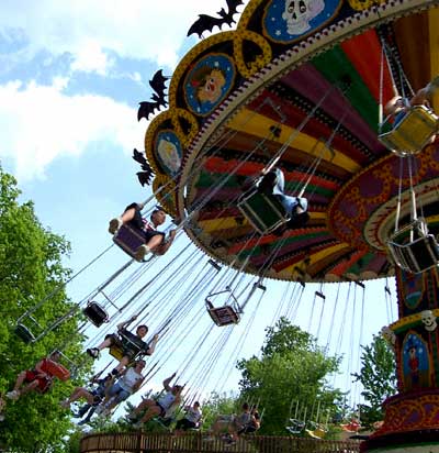 Hallowswings at Holiday World & Splashin' Safari, Santa Claus, Indiana