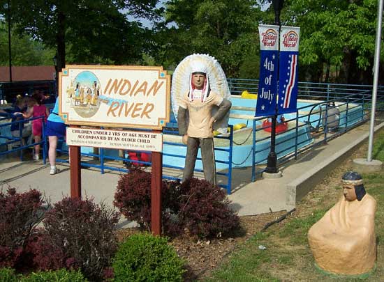 Indian River at Holiday World & Splashin' Safari, Santa Claus, Indiana