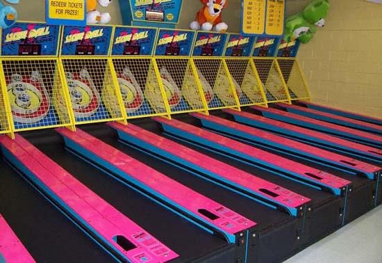 Skee Ball at Holiday World & Splashin' Safari, Santa Claus, Indiana