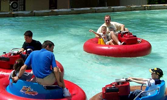 The Thunder Bumpers at Holiday World & Splashin' Safari, Santa Claus, Indiana