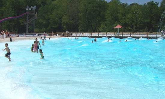 The New For 2005 Bahari Wave Pool at Holiday World & Splashin' Safari, Santa Claus, Indiana