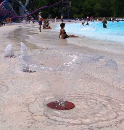 The New For 2005 Bahari Wave Pool at Holiday World & Splashin' Safari, Santa Claus, Indiana