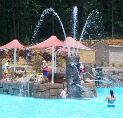 The New For 2005 Bahari Wave Pool at Holiday World & Splashin' Safari, Santa Claus, Indiana