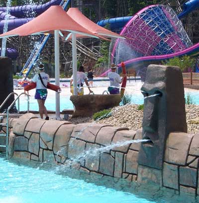 The New For 2005 Bahari Wave Pool at Holiday World & Splashin' Safari, Santa Claus, Indiana