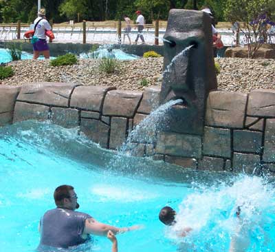 The New For 2005 Bahari Wave Pool at Holiday World & Splashin' Safari, Santa Claus, Indiana