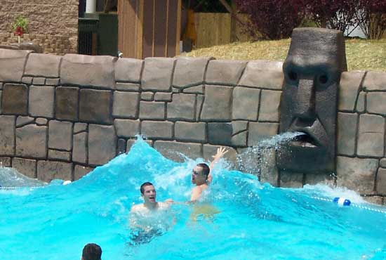 The New For 2005 Bahari Wave Pool at Holiday World & Splashin' Safari, Santa Claus, Indiana