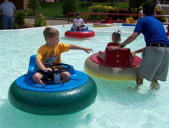 The Thunder Bumpers Junior at Holiday World & Splashin' Safari, Santa Claus, Indiana