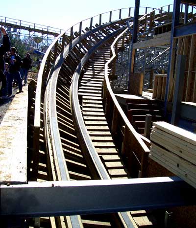 Photos of Holiday World, The Voyage Rollercoaster, Bahari Action Rover and more from the 2006 Off Season Construction Tour at Holiday World & Splashin Safari, Santa Claus, Indiana