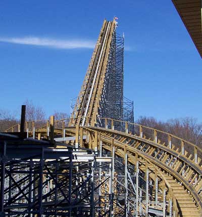 Photos of Holiday World, The Voyage Rollercoaster, Bahari Action Rover and more from the 2006 Off Season Construction Tour at Holiday World & Splashin Safari, Santa Claus, Indiana