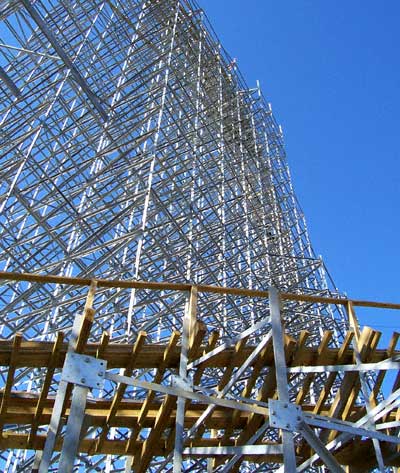 Photos of Holiday World, The Voyage Rollercoaster, Bahari Action Rover and more from the 2006 Off Season Construction Tour at Holiday World & Splashin Safari, Santa Claus, Indiana