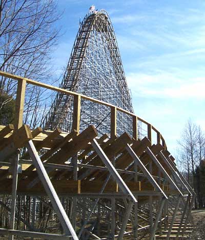 Photos of Holiday World, The Voyage Rollercoaster, Bahari Action Rover and more from the 2006 Off Season Construction Tour at Holiday World & Splashin Safari, Santa Claus, Indiana