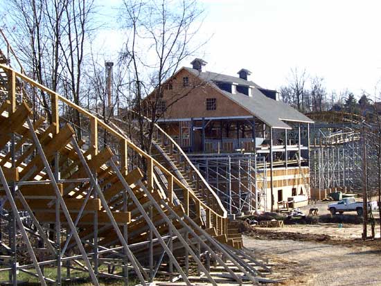 Photos of Holiday World, The Voyage Rollercoaster, Bahari Action Rover and more from the 2006 Off Season Construction Tour at Holiday World & Splashin Safari, Santa Claus, Indiana