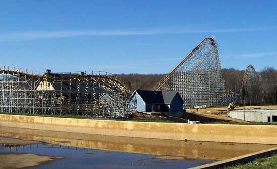 Photos of Holiday World, The Voyage Rollercoaster, Bahari Action Rover and more from the 2006 Off Season Construction Tour at Holiday World & Splashin Safari, Santa Claus, Indiana