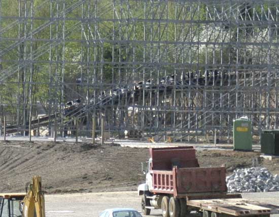 New For 2006 Voyage Rollercoaster at Holiday World, Santa Claus, Indiana