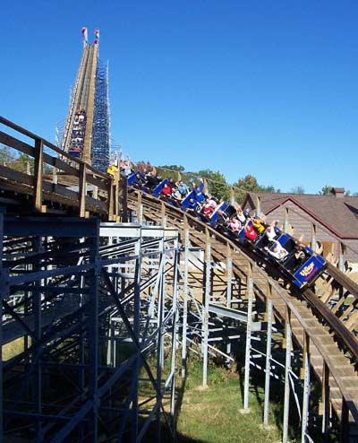 The Voyage Rollercoaster at Holiday World, Santa Claus, Indiana