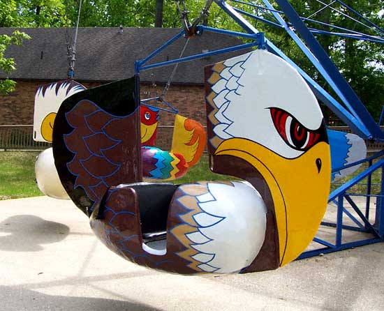 Eagles Flight at Holiday World, Santa Claus, Indiana