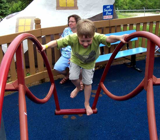 Holidog's Funtown at Holiday World, Santa Claus, Indiana