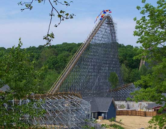 The Voyage Rollercoaster at Holiday World, Santa Claus, Indiana