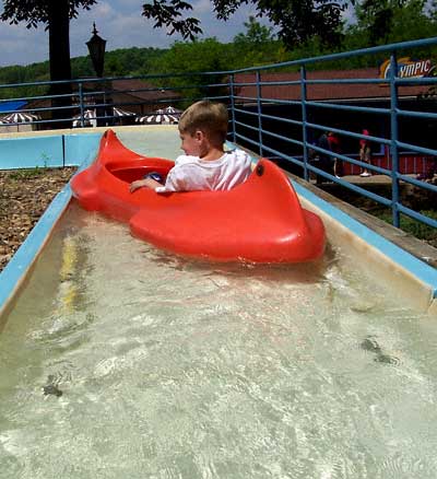 Indian River at Holiday World, Santa Claus, Indiana