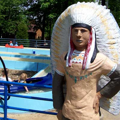 Indian River at Holiday World, Santa Claus, Indiana