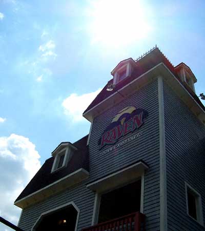 The Raven Rollercoaster at Holiday World, Santa Claus, Indiana