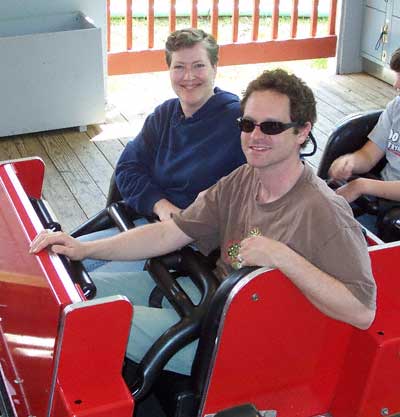 The Raven Rollercoaster at Holiday World, Santa Claus, Indiana