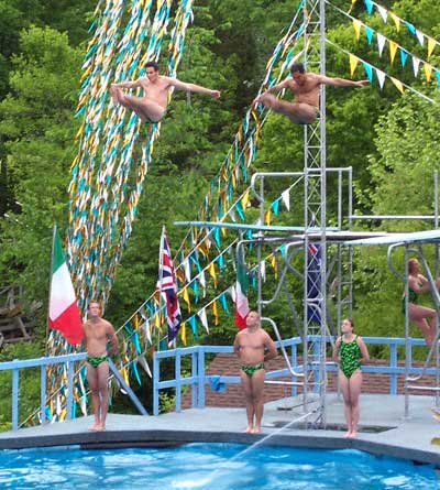 The Dive Show at Holiday World & Splashin Safari, Santa Claus, Indiana