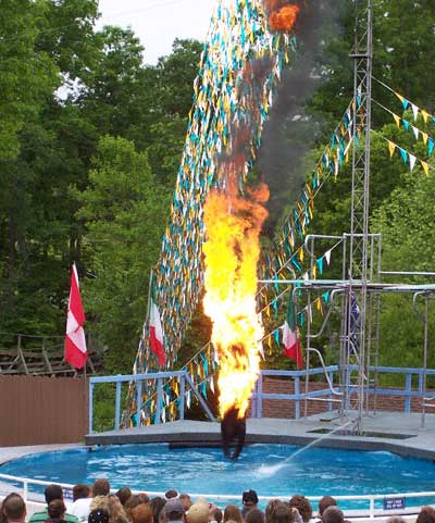 The Dive Show at Holiday World & Splashin Safari, Santa Claus, Indiana