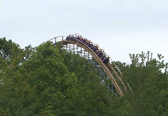 The Voyage Rollercoaster at Holiday World & Splashin Safari, Santa Claus, Indiana